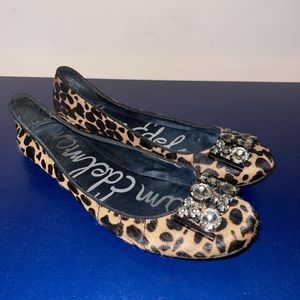 Sam Edelman cheetah flats